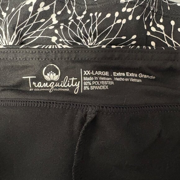 Tranquility Skort Womens Size XXL Black White Athletic Golf Skirt Shorts - Picture 4 of 6